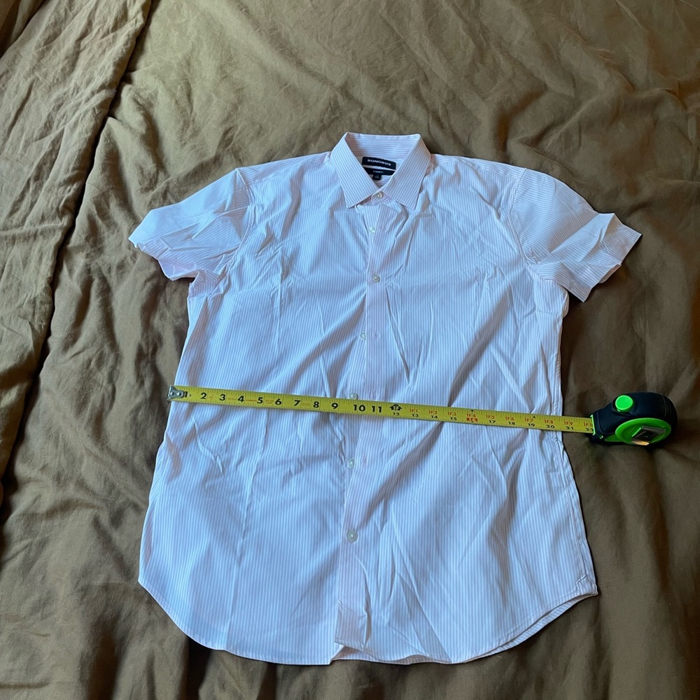 Bonobos White Pinstripe Casual Shirt